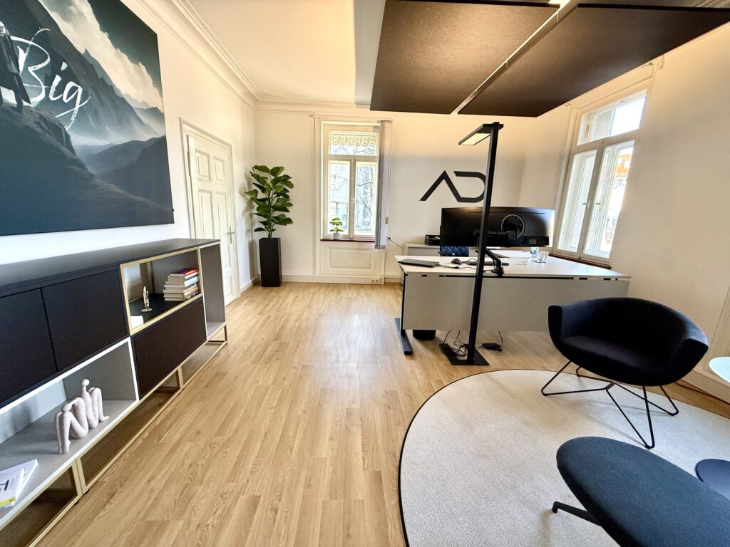 Innenansicht eines Büros von AD-Bauvision